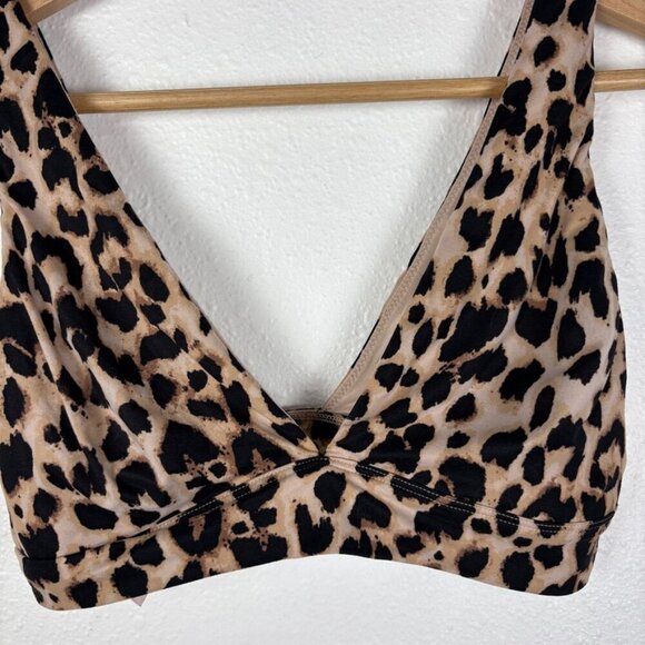 Victoria's Secret Soft Lined Wireless Cheetah Print Bralette Size: Small - Picture 2 of 7